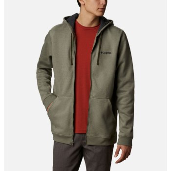 Columbia Hoodie Heren, Hart Mountain Full Zip Grijs Groen, 93QMZDTUH